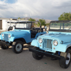 Twin CJ5 Willys Jeeps 1963 and 1964